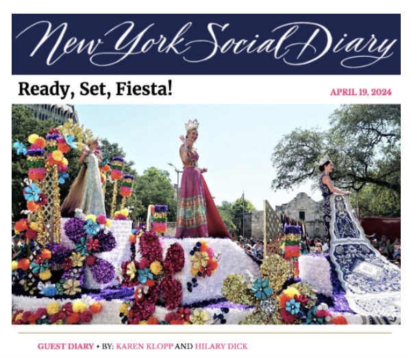 New York Social Diary, Fiesta San Antonio. 